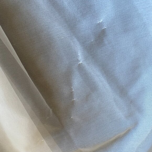 Vtg 1950s RoVel of California White Nylon Chiffon Nightgown Sheer Lace Size S - Picture 12 of 12